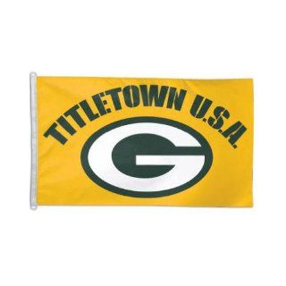 Green Bay Packers Big 3x5 Flag : Sports Fan Outdoor Flags : Sports & Outdoors