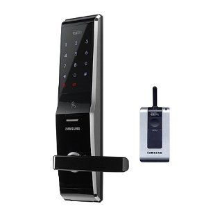 New Samsung Ezon Fingerprint Digital Door Lock Shs 5230 + Remote Good Quality Original From Korea Fast Shipping Ship Worldwide : Office Furniture : Camera & Photo