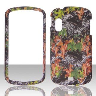 Camo Leaves Samsung Stratosphere i405 Verizon Case Cover Hard Phone Case Snap on Cover Rubberized Touch Faceplates: Cell Phones & Accessories