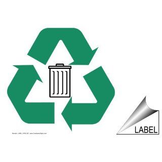 Household Waste Recycle Symbol Label LABEL SYM 362 Recyclable Items : Message Boards : Office Products