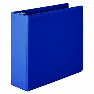 Wilson Jones Heavy Duty Round Ring View Binder, 3 Inch Capacity, Letter Size, Blue (W363 49BL) : Office Products