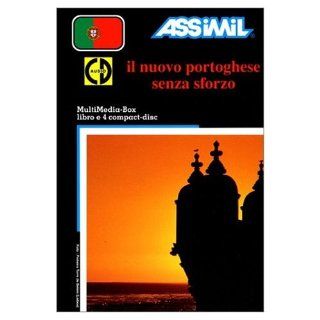 Assimil Language Courses   Il Nuovo Portoghese Senza Sforzo   Portuguese for Italian Speakers   Book and 4 Audio Compact Discs (Portuguese Edition) (9780320068904): Assimil: Books