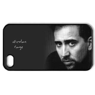 DIYCase Nicolas Cage Custom Back Proctive Custom Case Cover for iPhone 4 4S 4G   139606: Cell Phones & Accessories