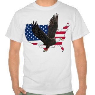American Bald Eagle Flag Shirts
