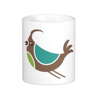 Cockatoo Cacatuidae Parrots Bird Cute Cartoon Coffee Mug