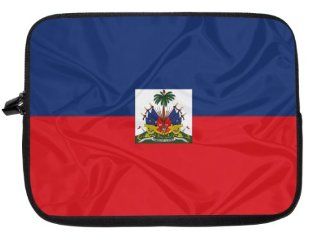 15 inch Rikki KnightTM Haiti Flag Laptop Sleeve: Computers & Accessories