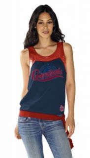 MLB Women's St. Louis Cardinals Ladies Tank (Navy, Small) : Sports Fan T Shirts : Sports & Outdoors