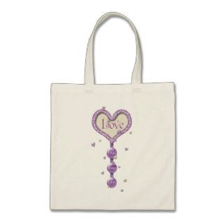 Cute Love Hope Heart Canvas Bag