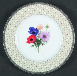 Mikasa Poppy Memory Salad Plate, Fine China Dinnerware   Optima 1,Flowers,Yellow