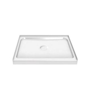 MAAX 32 in. x 32 in. Single Threshold Shower Base in White 105663 000 001 000