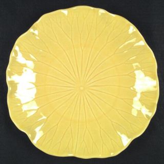 Metlox   Poppytrail   Vernon Lotus Bright Yellow (Dark) Dinner Plate, Fine China