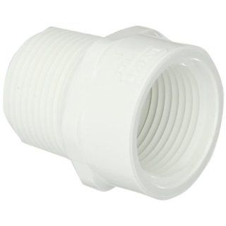 Spears 434 Series PVC Pipe Fitting, Riser Extension Adapter, Schedule 40, 1" NPT Female: Industrial Pipe Fittings: Industrial & Scientific