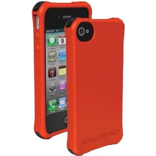 BALLISTIC LS0864 M435 iPhone? 4/4S LS Smooth Case (Orange TPU; 4 White, 4 Orange, 4 Black, 4 Hot Pink Bumpers) by BALLISTIC Cell Phones & Accessories