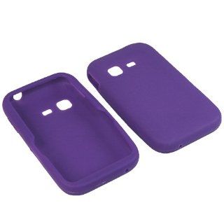 BW Silicone Sleeve Gel Cover Skin Case for Tracfone, Net 10, Straight Talk Samsung S390G Purple: Cell Phones & Accessories