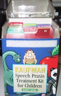 Kaufman Speech Praxis Treatment Kit 1 (Basic Level) : Special Needs Educational Supplies : Office Products