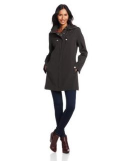 Tommy Hilfiger Women's Fleece Lined Soft Shell Anorak with Removable Hood, Black, X Small at  Womens Clothing store: Athletic Insulated Jackets