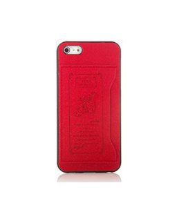 Latte SG IPB402RED Carrying Case for Apple iPhone 5   1 Pack   Retail Packaging   Pearl Red: Cell Phones & Accessories