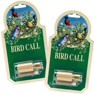 Quality Bird Call Whistle with rosin (price is for 3 individually packaged bird calls). Audubon : Game Call Accessories : Sports & Outdoors