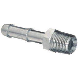 Dixon KHN442 King Plated Steel Shank/Water Fitting for Two Clamp, Hex Nipple, 1/2" NPT Male, 1/2" Hose ID Barbed, Box of 50: Industrial Pipe Fittings: Industrial & Scientific