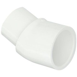 Spears 442 Series PVC Pipe Fitting, Elbow, Schedule 40, 1 1/2" Spigot x 1 1/2" Socket Industrial Pipe Fittings