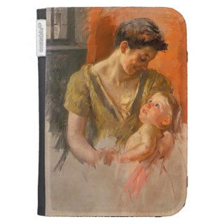 Mary Cassatt  Mother & Child Smiling at Each Other Case For The Kindle