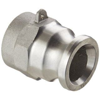 PT Coupling AFH Series Aluminum Cam and Groove Hose Fitting, Adapter with EPDM NH Thread Gasket, 1 1/2" Adapter x Female Fire Hose (NH): Camlock Hose Fittings: Industrial & Scientific