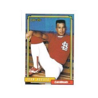 1992 O Pee Chee #421 Juan Agosto: Sports Collectibles