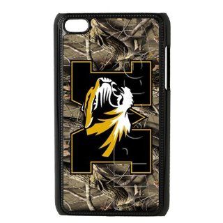 NCAA Missouri Tigers Logo for IPod Touch 4th Durable Plastic Case Creative New Life: Cell Phones & Accessories