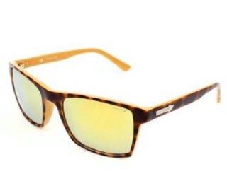 Police sunglasses S1870 Astral 1 L50G Acetate Havana   Brown Brown with Gold mirror effect at  Mens Clothing store: