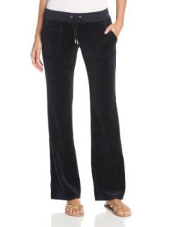 Juicy Couture Women's Velour Bling Bootcut Pant: Clothing