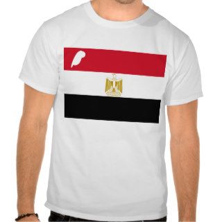 Feather of Maat Egyptian flag Tshirts