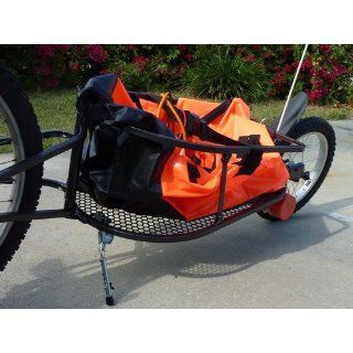 Aosom Solo Single Wheel Bicycle Cargo Bike Trailer  Cargo Carrier Bike Trailers  Sports & Outdoors