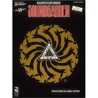 Soundgarden : Badmotorfinger, Guitar, Vocal, with Tabulature, Authorized Edition (Play It Like It Is): Soundgarden: 0073999011982: Books