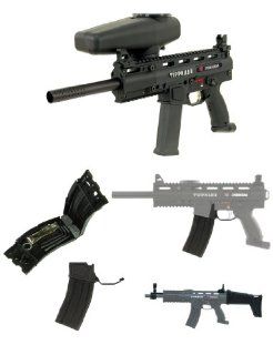 Tippmann X7 Phenom Assault Paintball Gun Kit   Black : Paintball Gun Packages : Sports & Outdoors