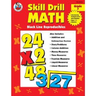 Skill Drill Math: Multiplication & Division, Grade 3 (9780764703874): Valarie Mock: Books