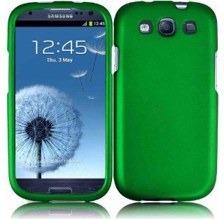 Dark Green Hard Case Cover for T Mobile Samsung Galaxy S 3 S3 III i9300 i747 T999 L710 Sprint Galaxy S3: Cell Phones & Accessories