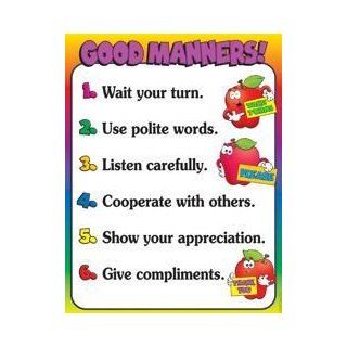 Teachers Friend 978 0 439 50599 4 Good Manners Chart: Toys & Games