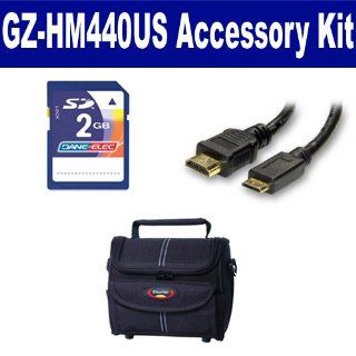 JVC GZ HM440US Camcorder Accessory Kit includes: KSD2GB Memory Card, ST80 Case, HDMI6FM AV & HDMI Cable : Digital Camera Accessory Kits : Camera & Photo