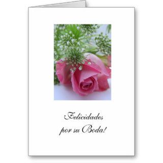 Spanish: Felicidades por su Boda/ Wedding Cards