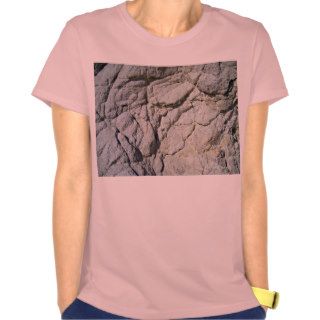 Rocky Stone Natural Grey Mountain Texture T shirts