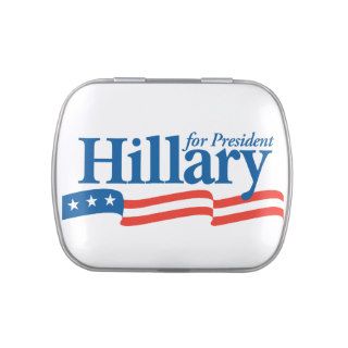 Hillary Clinton for President in 2016 Jelly Belly Candy Tin