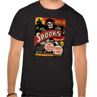 1950s Spook Show Poster Art Tees