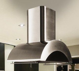 Vent A Hood 66"" Island Range Hood with 1100 CFM T400 Island Cluster Blower, Contemporary Series Hood IZTH466SS Stainless Steel: Kitchen & Dining