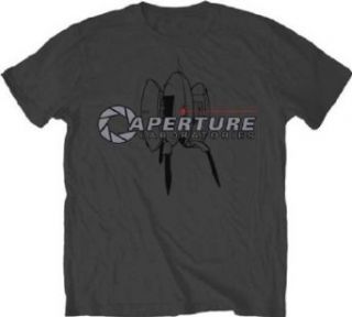 Portal 2   Turret design Men's T shirt: Clothing
