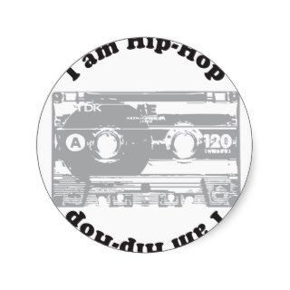 I Am Hip Hop Stickers