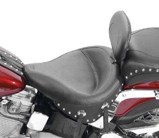 Mustang Wide Touring Studded Solo Seat with Driver Backrest 79120: Automotive