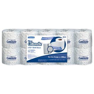 Kimberly Clark Kleenex Cottonelle Standard Roll Bathroom Tissue (4 Bundles of 10 Rolls, 451 Sheets Per Roll): Industrial & Scientific