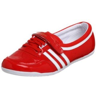 adidas Originals Women's Concord Round Court Shoe,Red/White/Gold,6.5 M US: Shoes
