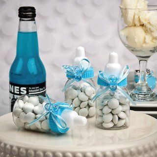 Design Your Own Collection Blue Baby Bottle Favors Health & Personal Care