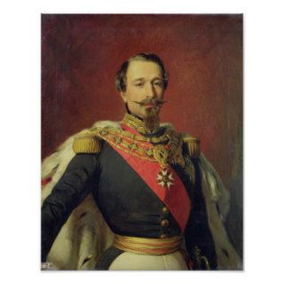 Portrait of Emperor Louis Napoleon III Print